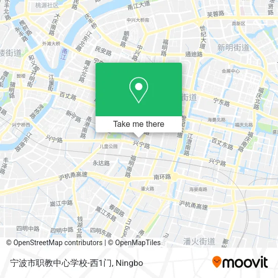 宁波市职教中心学校-西1门 map