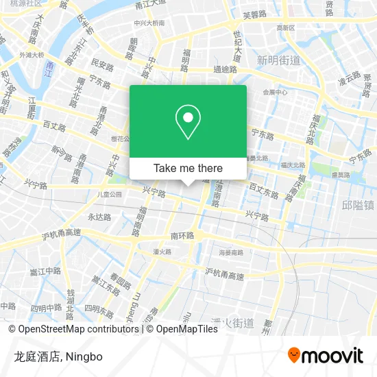 龙庭酒店 map
