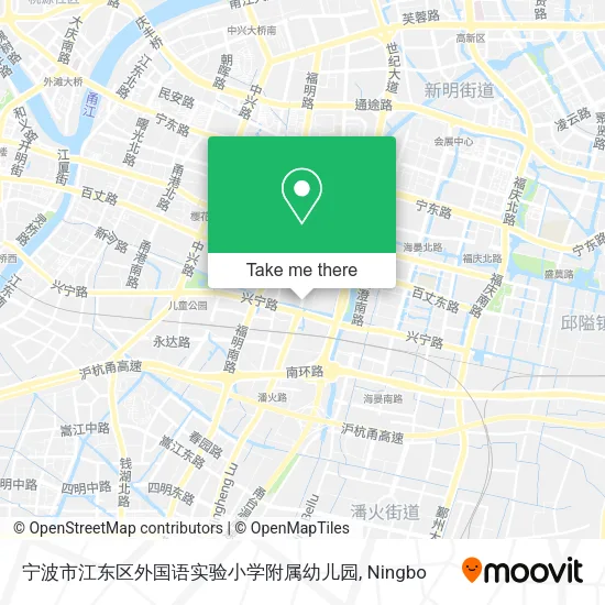 宁波市江东区外国语实验小学附属幼儿园 map