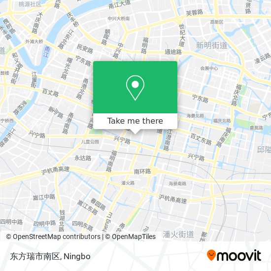 东方瑞市南区 map