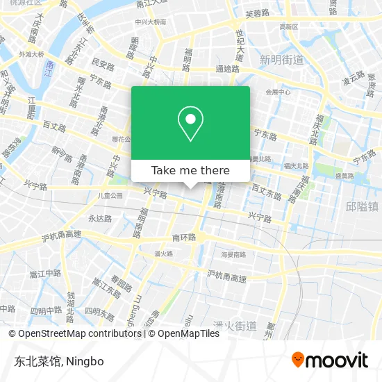 东北菜馆 map