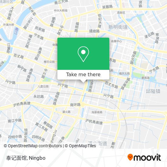 泰记面馆 map