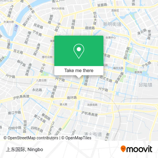 上东国际 map