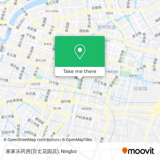 家家乐药房(百丈花园店) map