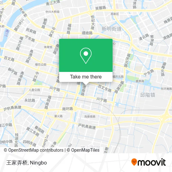 王家弄桥 map