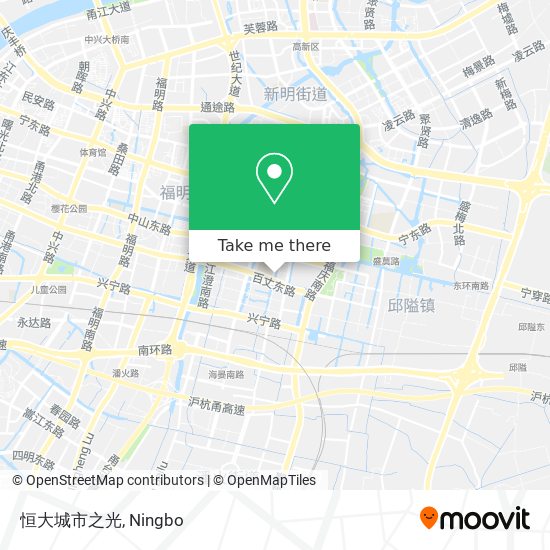 恒大城市之光 map