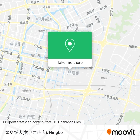 繁华饭店(文卫西路店) map