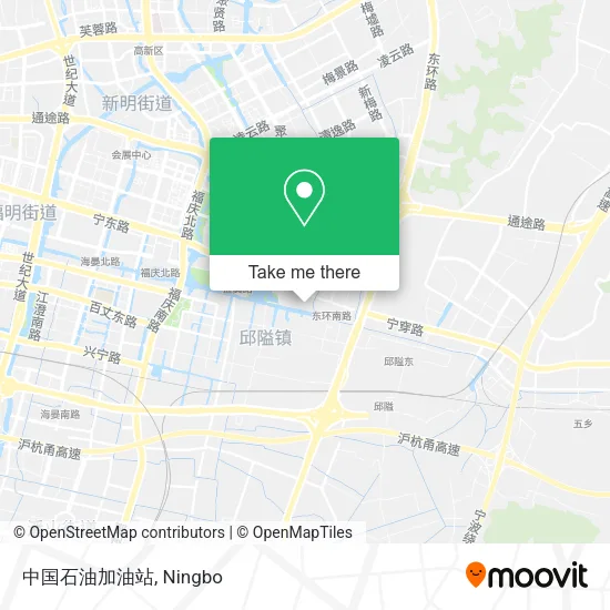 中国石油加油站 map
