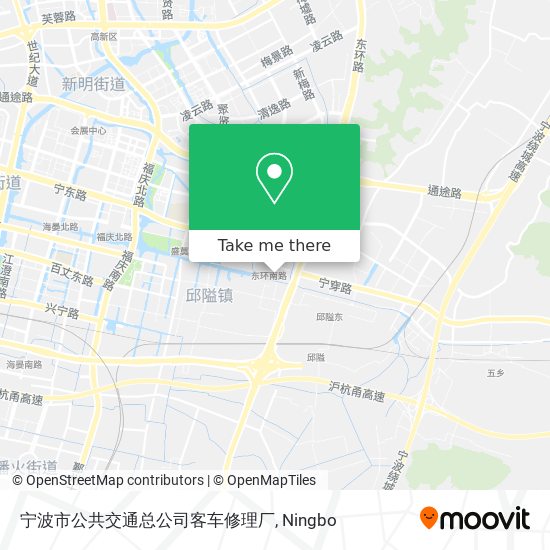 宁波市公共交通总公司客车修理厂 map