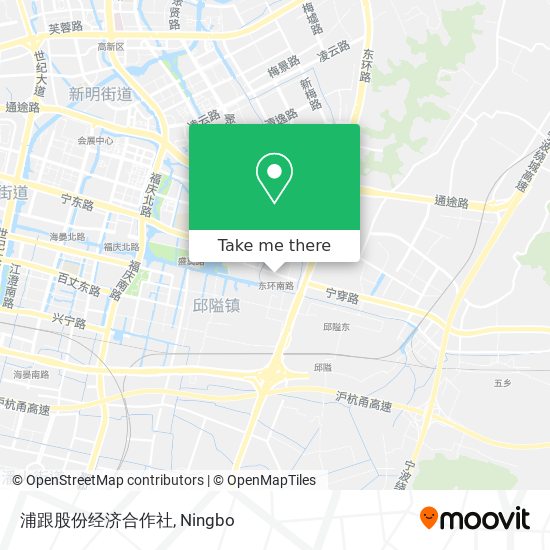 浦跟股份经济合作社 map