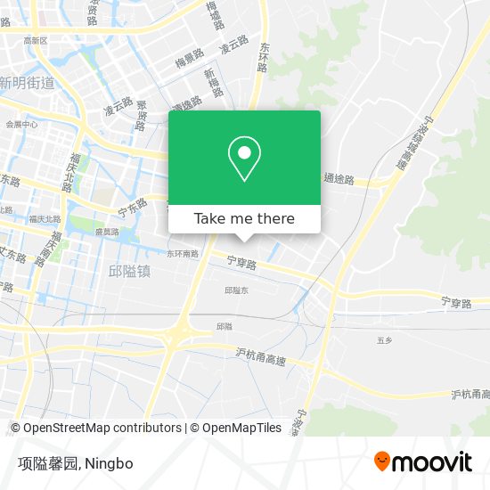 项隘馨园 map