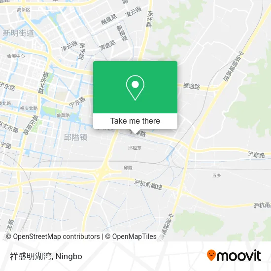 祥盛明湖湾 map
