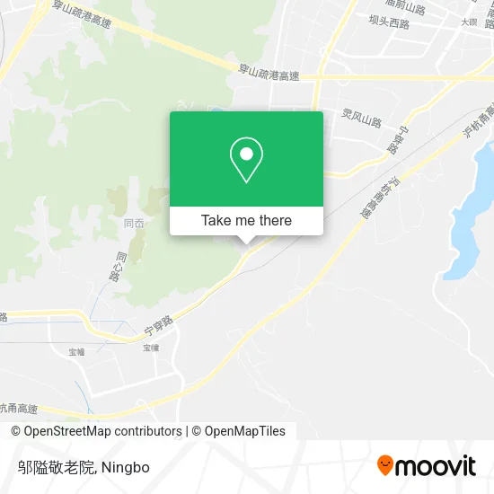 邬隘敬老院 map
