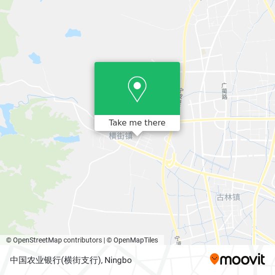 中国农业银行(横街支行) map