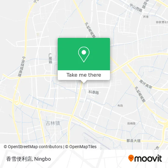 香雪便利店 map