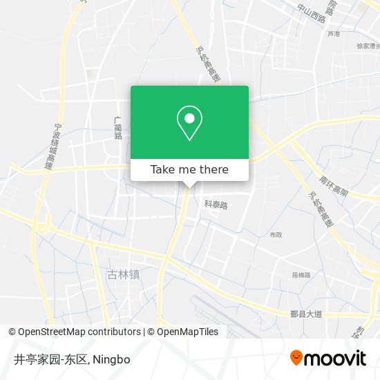 井亭家园-东区 map