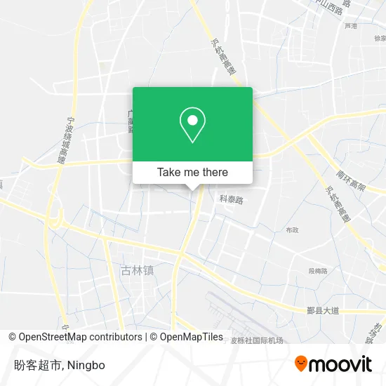 盼客超市 map