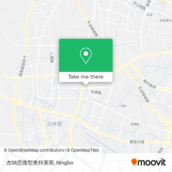杰纳思微型奥特莱斯 map