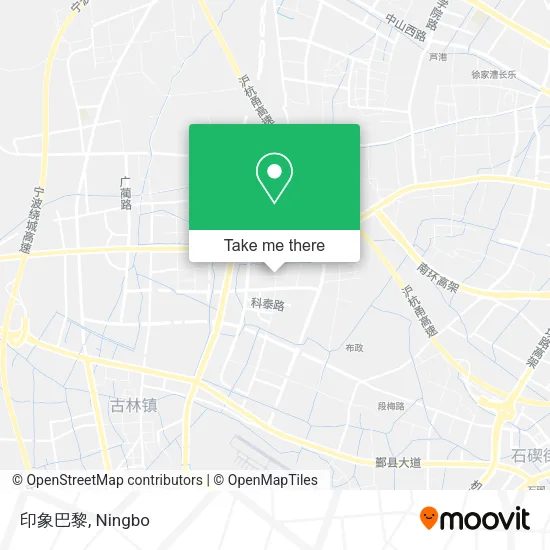 印象巴黎 map