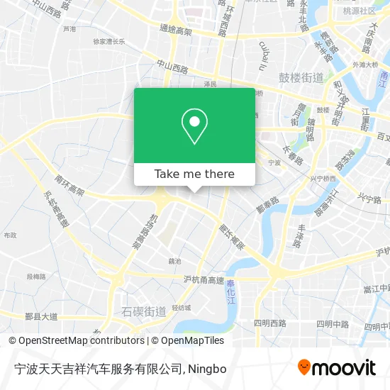 宁波天天吉祥汽车服务有限公司 map