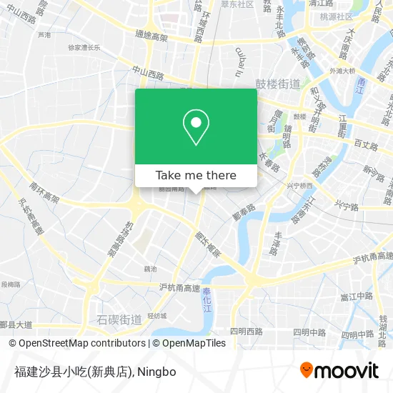 福建沙县小吃(新典店) map