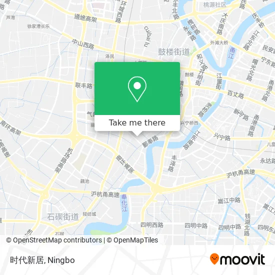 时代新居 map