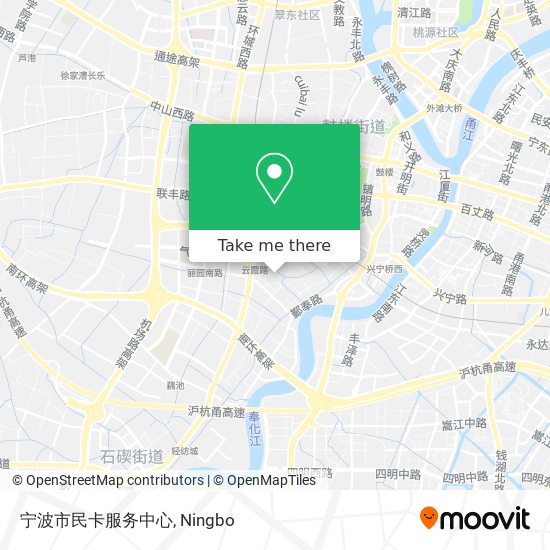 宁波市民卡服务中心 map