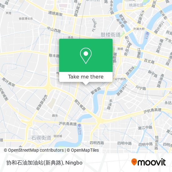 协和石油加油站(新典路) map