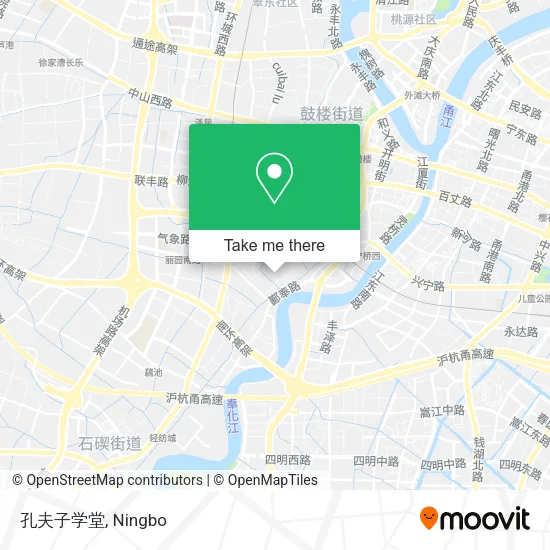 孔夫子学堂 map