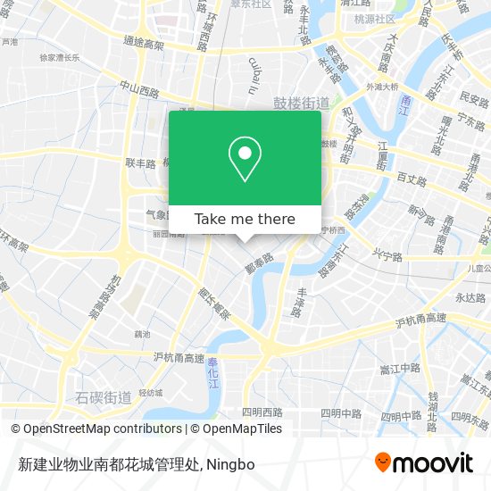 新建业物业南都花城管理处 map