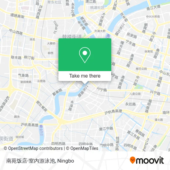 南苑饭店-室内游泳池 map