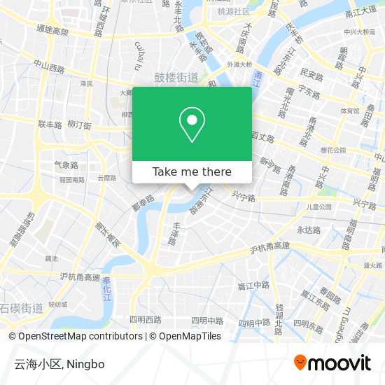 云海小区 map