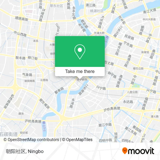 朝阳社区 map