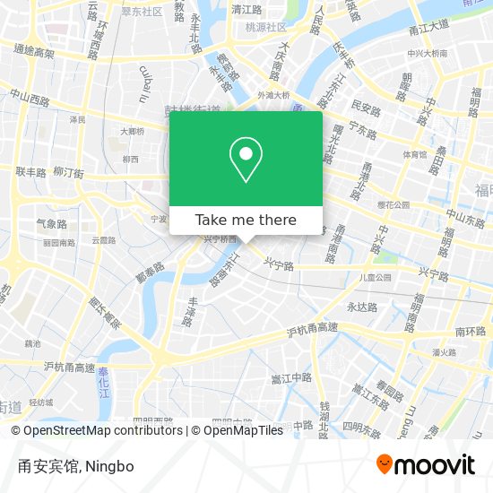 甬安宾馆 map