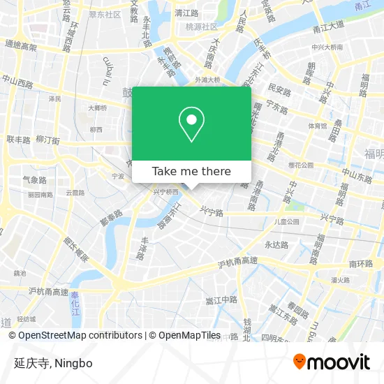 延庆寺 map
