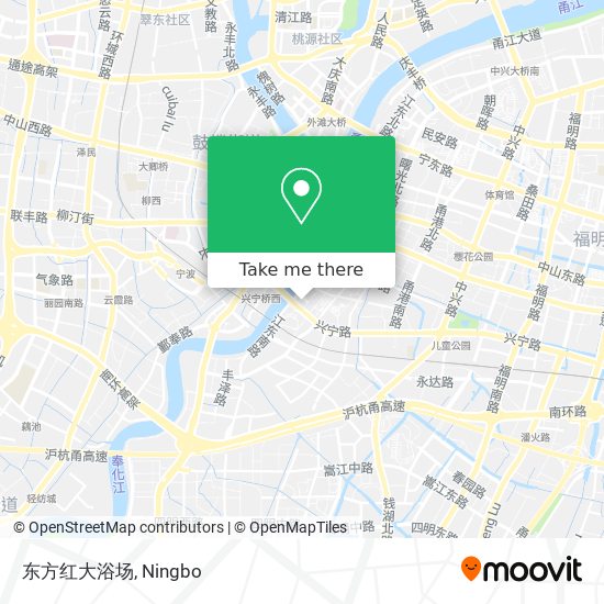东方红大浴场 map