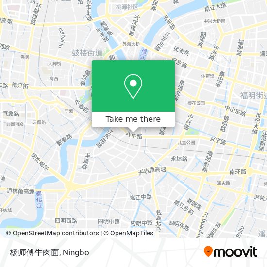 杨师傅牛肉面 map