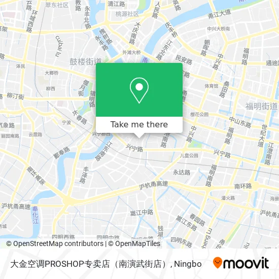大金空调PROSHOP专卖店（南演武街店） map