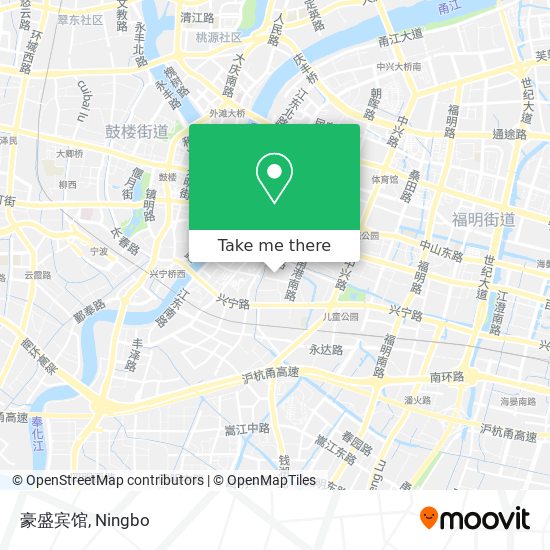 豪盛宾馆 map