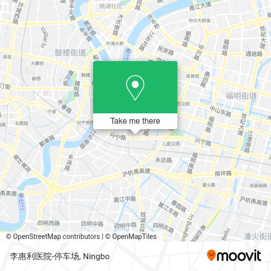 李惠利医院-停车场 map