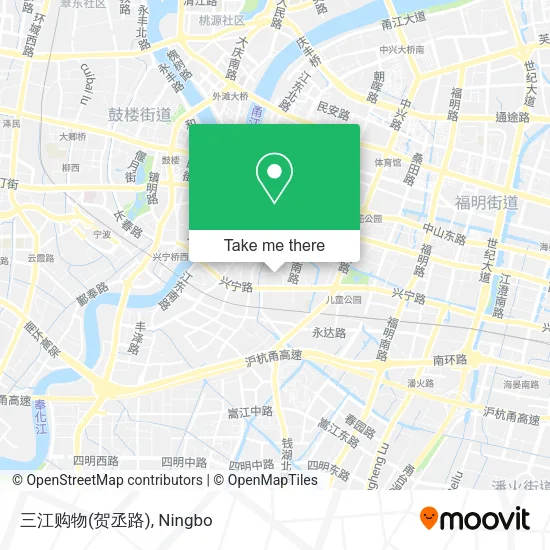 三江购物(贺丞路) map