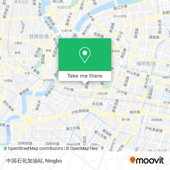 中国石化加油站 map