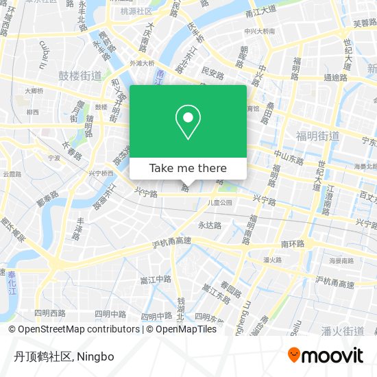 丹顶鹤社区 map