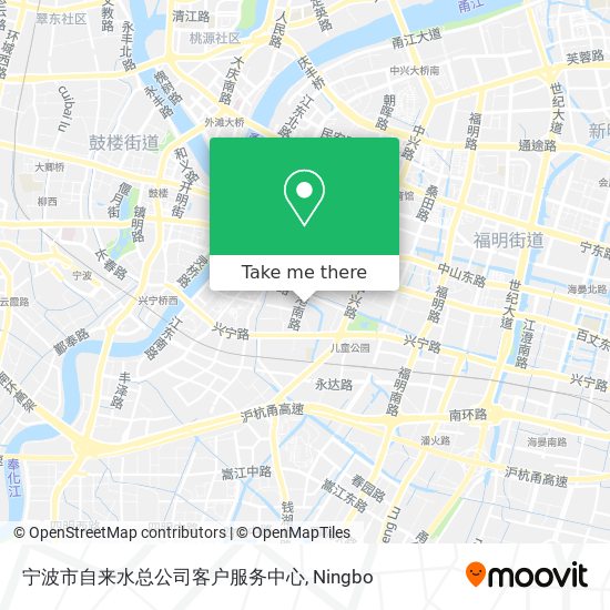 宁波市自来水总公司客户服务中心 map