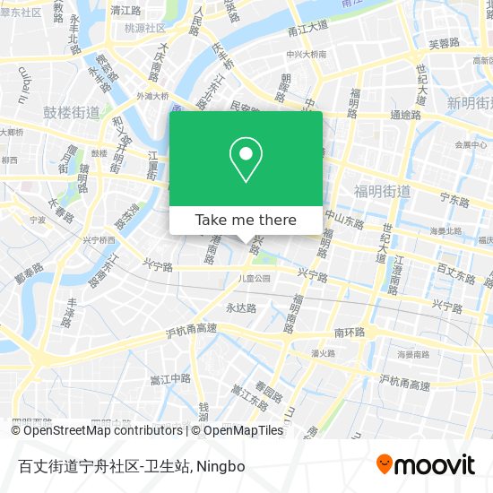 百丈街道宁舟社区-卫生站 map
