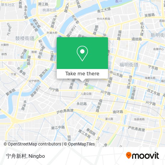 宁舟新村 map
