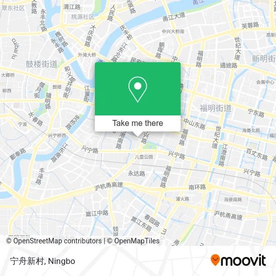 宁舟新村 map