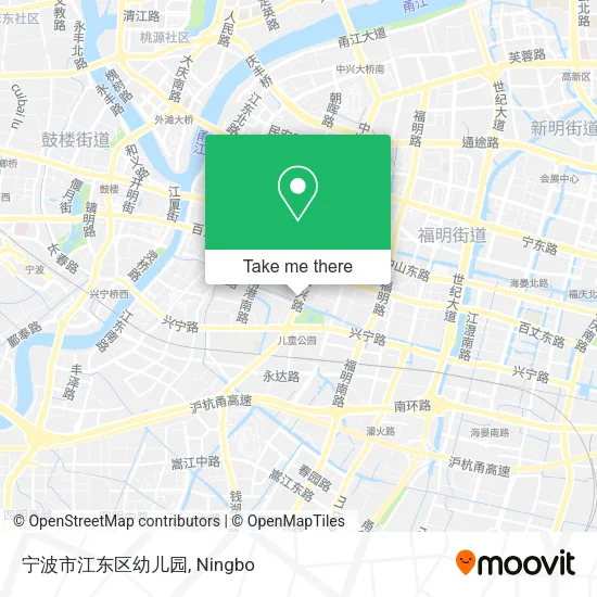 宁波市江东区幼儿园 map