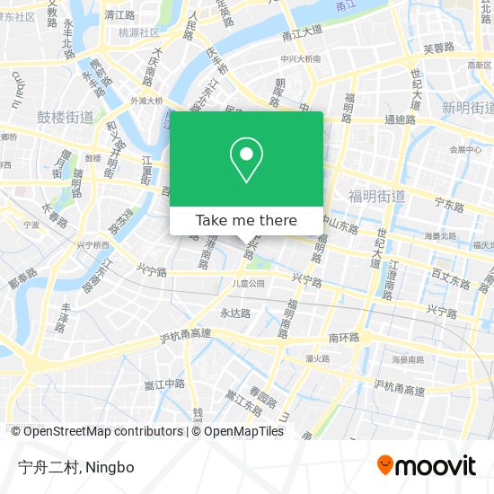 宁舟二村 map