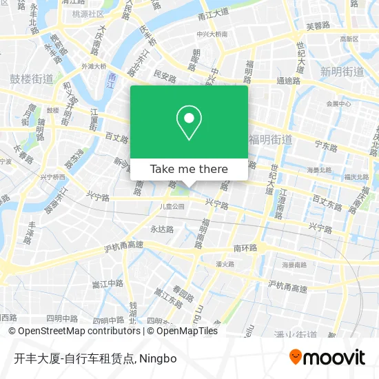 开丰大厦-自行车租赁点 map